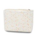 KeYaMee Makeup Bag Travel Cosmetic Bags for Purse Women Organizer Pouch Toiletry Bags with Zipper Large Capacity 039 white