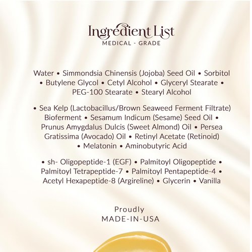 SKINWIT - Anti-Aging Eye Cream, EGF, Retinol, Hyaluronic Acid and Peptides for lines and Wrinkles, Caffeine and Hesperidin for Dark Circles & Puffiness - 0.67 Oz - Made in USA