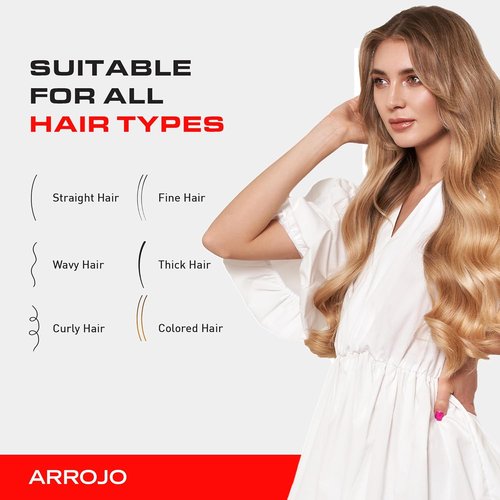 ARROJO AP100 - Professional Hair Styling Tool for Effortless Waves | Compact & Lightweight Design