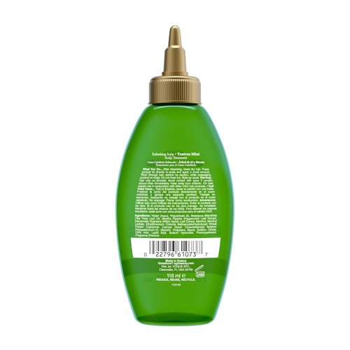 OGX Extra Strength Dry Scalp Treatment - Refreshing Rosemary Oil & Mint Detox, 4 Fl Oz
