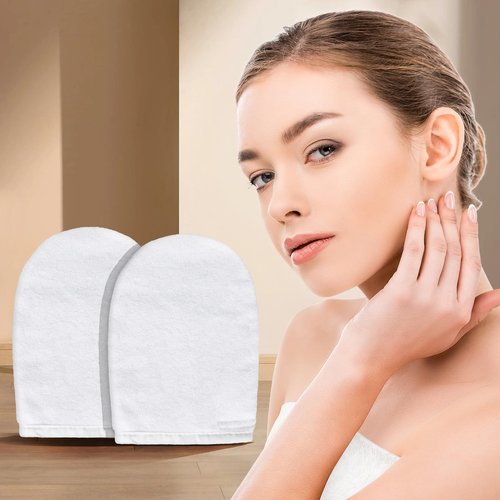 Segbeauty Paraffin Wax Bath Gloves and Booties, Thick Paraffin Wax Terry Cloth Mitts for Hand and Feet, Thermal Wax Gloves and Booties Paraffin Wax Gloves and Booties Mittens for Wax Machine SPA