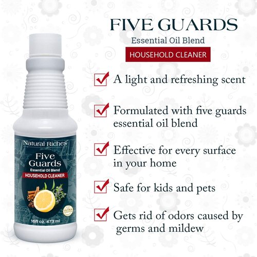 Natural Riches Household Cleaner - Essential Oil Blend for Deep Cleaning | 16 Fl Oz