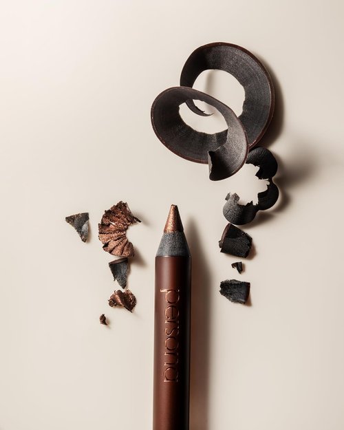 PERSONA 24HR Chocolate Waterproof Eyeliner Pencil - Creamy, Smudgeable Formula for All-Day Wear | Vegan & Cruelty-Free
