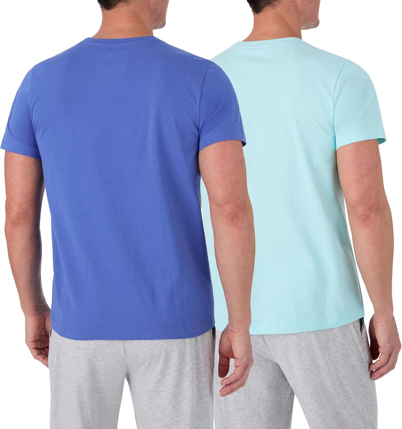 Tommy Bahama - Men's Essential Short Sleeve T-Shirts | 2-Pack Stretch Jersey Tops for Sleep & Lounge