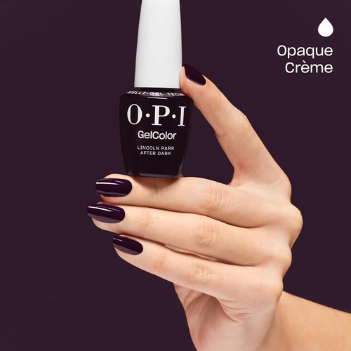 OPI GelColor Nail Polish - Salon-Quality Shine | White, Gray & Black Shades | Long-Lasting, Vegan | 0.5 Fl Oz