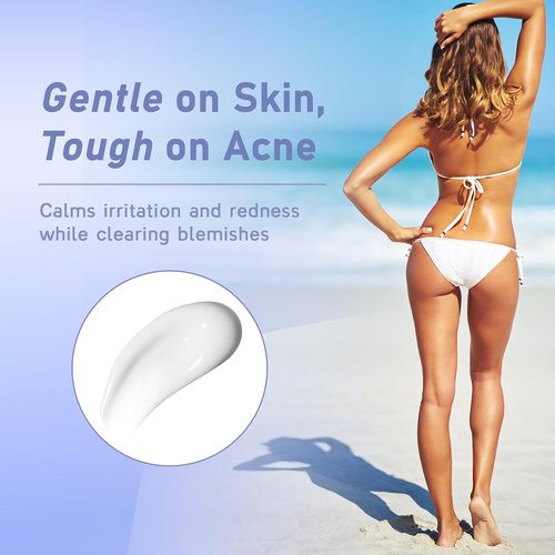 Regine Switzerland Butt Acne Clearing Treatment - Maximum Strength Body Cream for Bacne & Cystic Acne - Unisex Skin Lotion