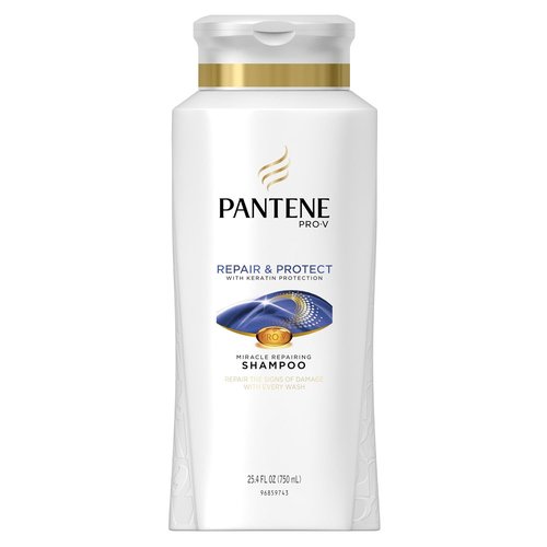 Pantene Pro-V Repair & Protect Shampoo - Nourishing Formula for Healthy Hair | 25.4 Fl Oz