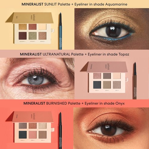 bareMinerals Mineralist Lasting Eyeliner - Waterproof, Smudge-Proof, Vegan Formula, Retractable Design