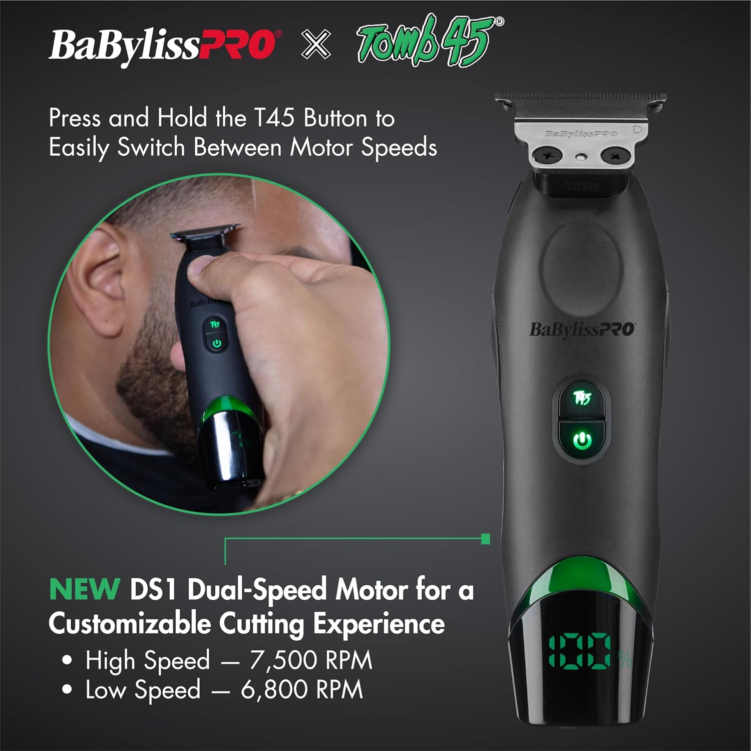 BaBylissPRO Wireless-Charging Clipper & Trimmer | Professional Grooming Tool