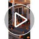 Lighted Halloween Pumpkin Decorations Gift Box 3 Pack with 8 Modes & Timer