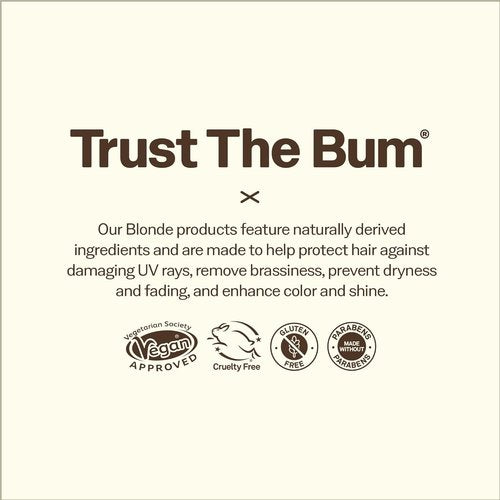 Sun Bum Blonde Tone Enhancer - Neutralizes Brass & Boosts Shine for Blonde Hair - 4 oz, UV Protection