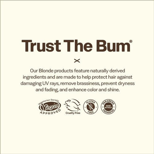 Sun Bum Blonde Hair Lightener - Vegan, Paraben, Gluten and Cruelty-Free Color Enhancing Brightener for Blondes, 2 Pack