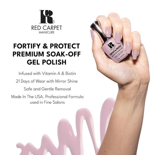 RC Red Carpet Manicure Purify Gel Cleanser - Removes Tacky Residue for High-Shine Finish | 4 Fl. Oz.