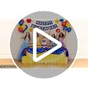 Princess Party Table Skirt & Bow Set - Yellow, Blue, Red for Birthdays & Events