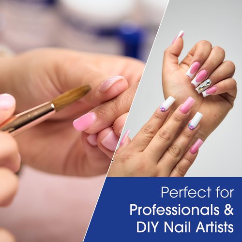 DeEnti Nomma Plus Professional Liquid Monomer, EMA Nail Liquid for Acrylic Powder, Non-Yellowing Monomer, 8oz Bottle, Professional Salon Quality Manicure and Pedicure Supplies
