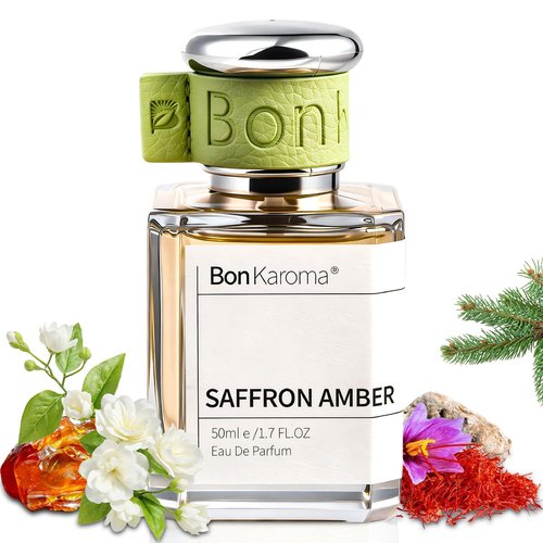 Saffron Amber Eau de Parfum for Women - Long-Lasting Woody Oriental Fragrance | 1.7 oz Elegant Spray