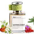 Saffron Amber Eau de Parfum for Women - Long-Lasting Woody Oriental Fragrance | 1.7 oz Elegant Spray