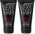 SexyHair Style Slept In Texture Cream - Soft Control & Lightweight Shine | Easy Wash Out