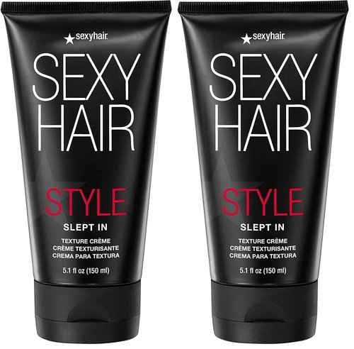 SexyHair Style Slept In Texture Cream - Soft Control & Lightweight Shine | Easy Wash Out
