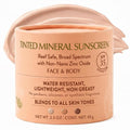 NATÚ BOTANICALS Tinted Mineral Sunscreen SPF 35 - Lightweight Zinc Oxide Lotion for Sensitive Skin - Broad-Spectrum Protection