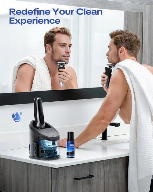 2026 New Reusable Cartridge with Refill 7 Month Supply Compatible with Braun Clean & Renew Refill Cartridge CCR, Shaver Cleaning & Care Kit with Gentle Hygienic Protection, Eco-Friendly