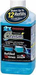 Philips Norelco Shaver Cleaning Solution Refill - 2X Concentrated, 1L (33.8 oz) - Up to 12 Cartridge Refills, Made in Japan