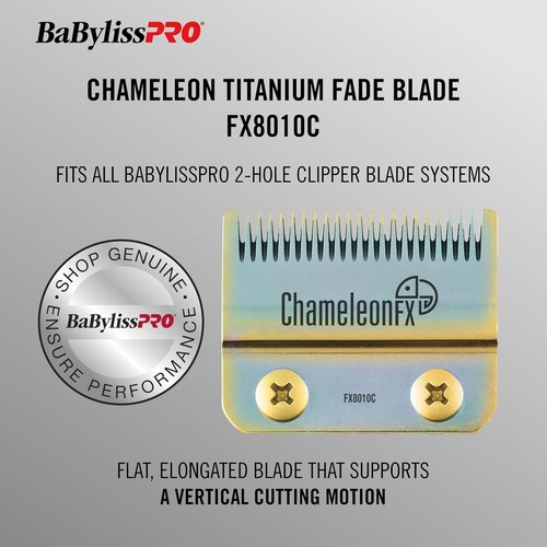 BaBylissPRO Replacement Fade Clipper Blades - Compatible with FX870, FX825, FX673 | Precision Cutting