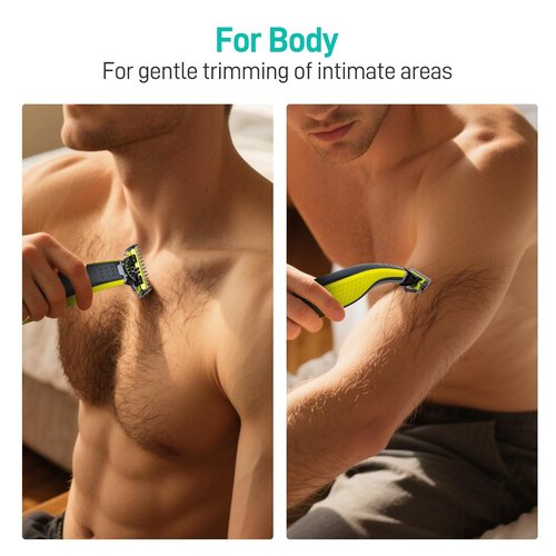 Philips Norelco OneBlade Guide Combs - Trimmer Guards Kit for Face & Body | 1/3/5mm Sizes