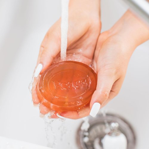 Pears Soap, Pure & Gentle with Natural Oils, 12-Pack – Transparent Amber Glycerin Soap for Pampered, Glowing Skin, 4.4 Oz Ea