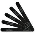 Deborah Lippmann Eco File Nail Set | Pack of 5 Professional Emery Boards | 7 Inch File with Durable 240 Grit Emery Board | Made from Recycled Paper, 1 Count (Pack of 1)