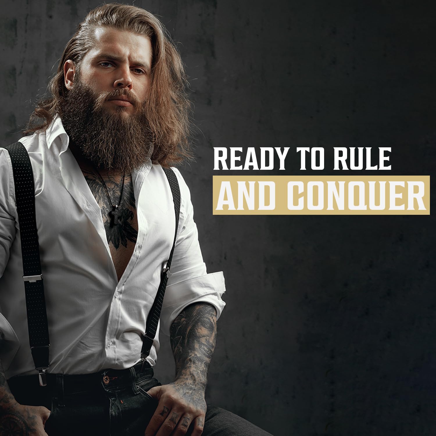 Viking Revolution Beard Wash and Beard Conditioner for Men with Argan Oil and Jojoba Oil - Beard Softener and Strengthener Beard Care Beard Shampoo and Conditioner with Beard Oil (5oz, Spiced Vanilla)