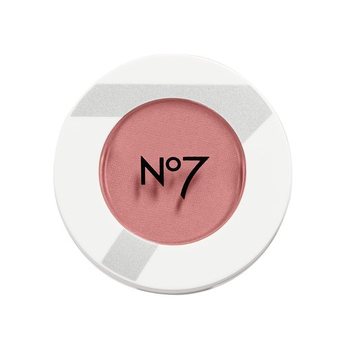 No7 Matte Powder Blush - Pomegranate | Loose Blush Makeup for Instant Color & Skin Conditioning (3g)