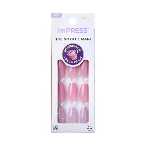 imPRESS Design Press On Nails - Moonlit | Stunning, Easy-to-Apply Nail Art for Effortless Glam