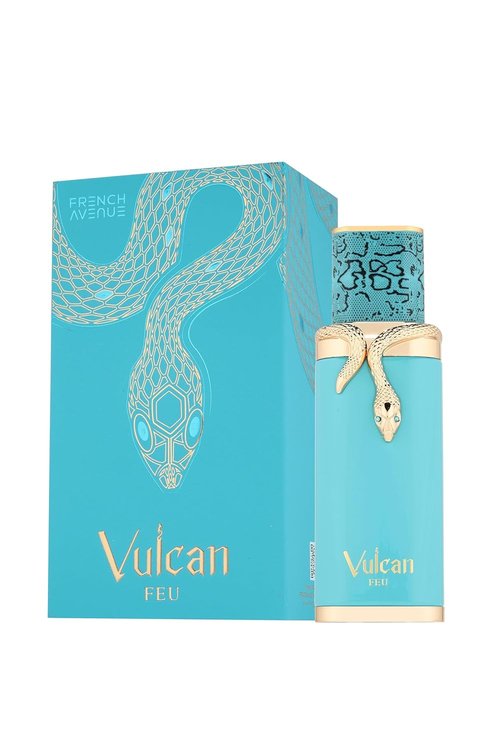 French Avenue Vulcan Feu EDP - Invigorating Fragrance for Men | 100ml Bottle