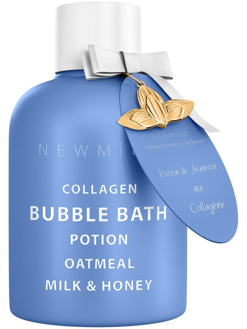 Collagen Luxury Bubble Bath Long Lasting Foam with Oatmeal Milk Honey Moisturizing Relaxing Stress Relief Calming Self Care Spa Gift for Women and Men