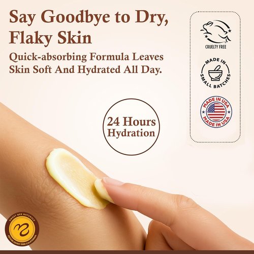 Sweet Bee Magic Organic Honey Bee Balm for Face, Skin & Body - All in One Honey Balm - Beeswax Body Moisturizer - All Natural Aid - 1 jar (4oz)
