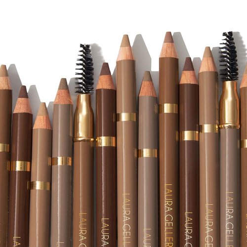 Laura Geller New York Bravo Brows Soft Pencil + Brush - Blonde Shade for Effortless Definition