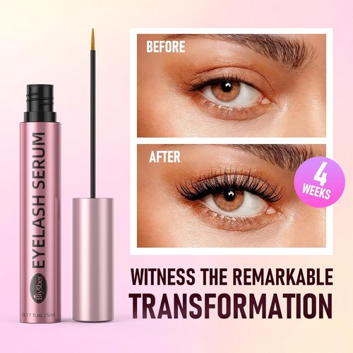Skiennix Eyelash Growth Serum - Premium Formula for Longer, Fuller Lashes & Brows | Gentle & Vegan