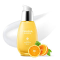 FRUDIA Citrus Brightening Serum - 74% Jeju Tangerine Peel Extract & Vitamin C | 1.76 Oz Korean Facial Serum for Dark Spots & Hyperpigmentation
