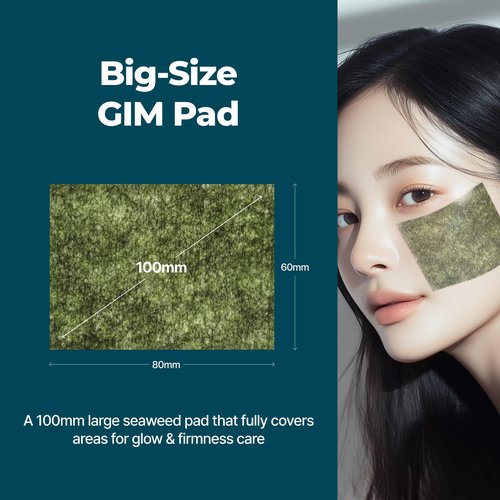 ISNTREE GIM PDRN Boosting Glow Toner Pad | Hydrating & Firming Dual-Sided Facial Pads with Korean Seaweed (GIM) PDRN | Pore Tightening, Smooth Makeup Base | Korean Skin Care, 70 Pads (1 Pack)
