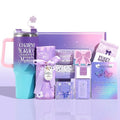 Birthday Gifts for Women Self Care Gifts Get Well Soon Gifts, Valentine's Day Gift Lavender Relaxing Spa Gift Basket Care Package, Gifts Box Thank You Gift for Mom Wife Girlfriend Friends Sisters