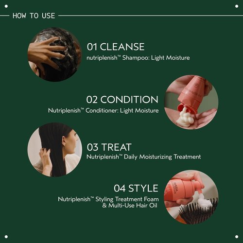 Aveda Nutriplenish Conditioner - Light Moisture Hydrating Formula for Fine to Medium Dry Hair | Organic Oils & Mango Butter