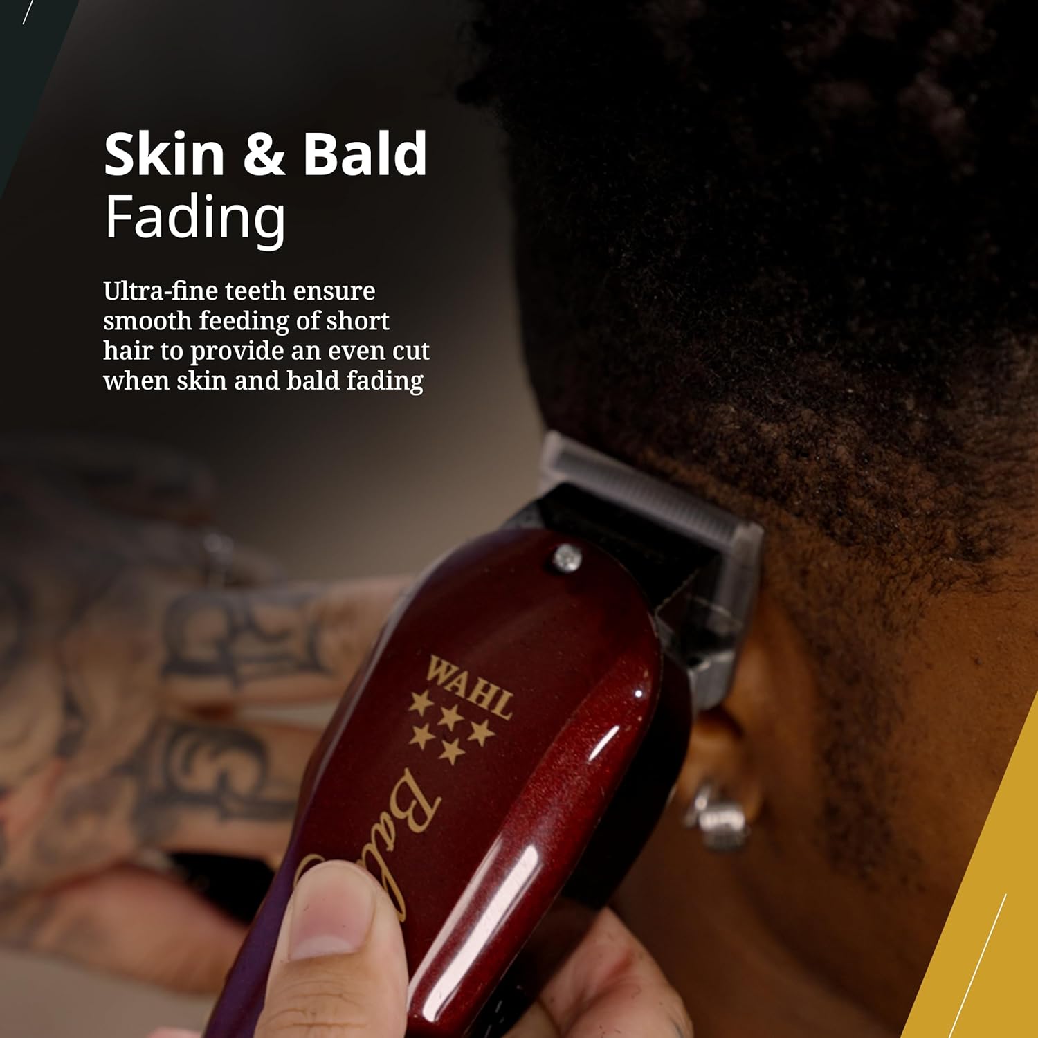 Wahl Professional Balding Blade - Ultra Close Replacement for 5 Star Clipper | 6X0 Size
