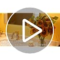 Orange Autumn Faux Sunflowers Bouquet - 25.6 Inch, 6 Pack