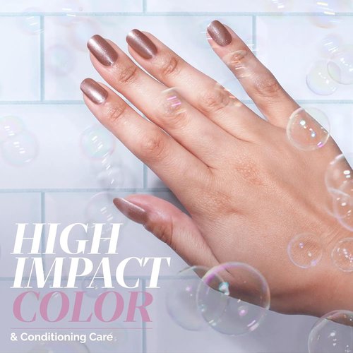 LONDONTOWN Lakur Nail Polish - Long-Lasting Nude & Brown Shades | 21+ Free Non-Toxic Vegan Formula, 0.4 Fl Oz