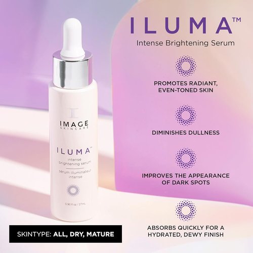 IMAGE Skincare ILUMA Intense Brightening Serum - Reduces Dark Spots & Evens Skin Tone, 0.9 fl oz