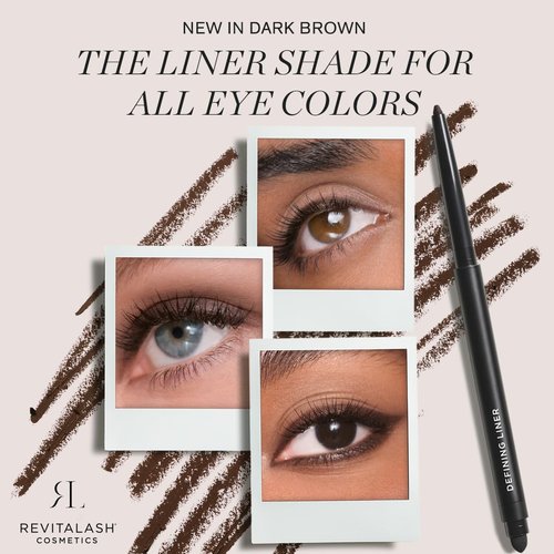 RevitaLash Cosmetics Defining Liner Eyeliner - Hypoallergenic & Cruelty-Free Formula