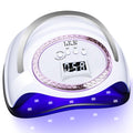 LKE UV Nail Lamp, 72W LED Nail Lamp Nail Dryer Light for Nails with 3 Timer Setting & LCD Touch Display Screen for Home and Salon Use (C-White) (2)