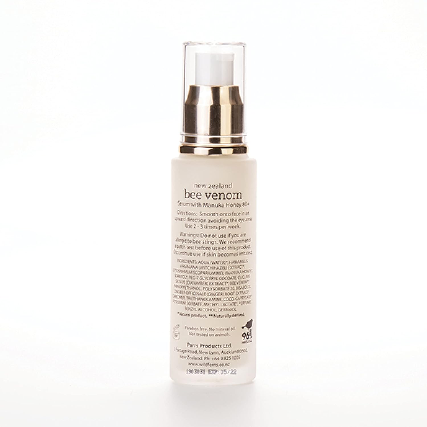 Wild Ferns Bee Venom Serum - Nourishing Manuka Honey Infusion for Radiant Skin