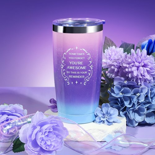 Birthday Gifts for Women, Valentines Day Gifts for Her, Wife, Girlfriend, Coworker, Grandma, Bestie, Romantic Purple Self Care Spa Relaxation Baskets Gift Set Idea for Her Anniversary
